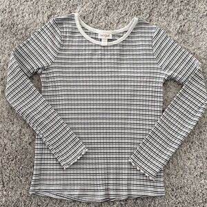 Striped Long Sleeve Top L(10/12)